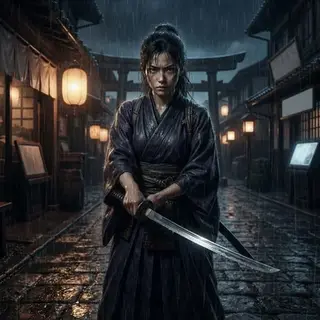 A picture drawn in the Anime Realism look