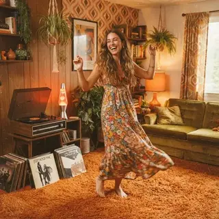 A picture drawn in the Vintage Retro look