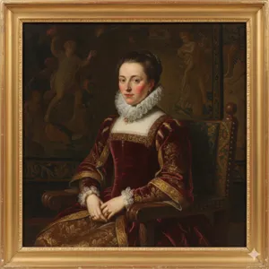Retrato a óleo