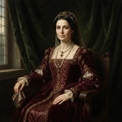Portrait à l'huile
