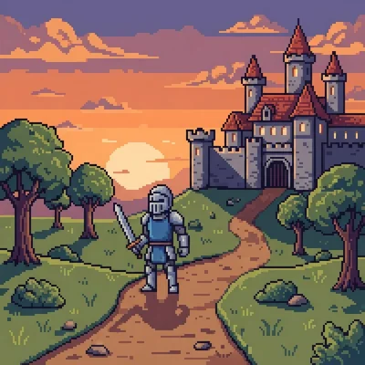 Pixel art
